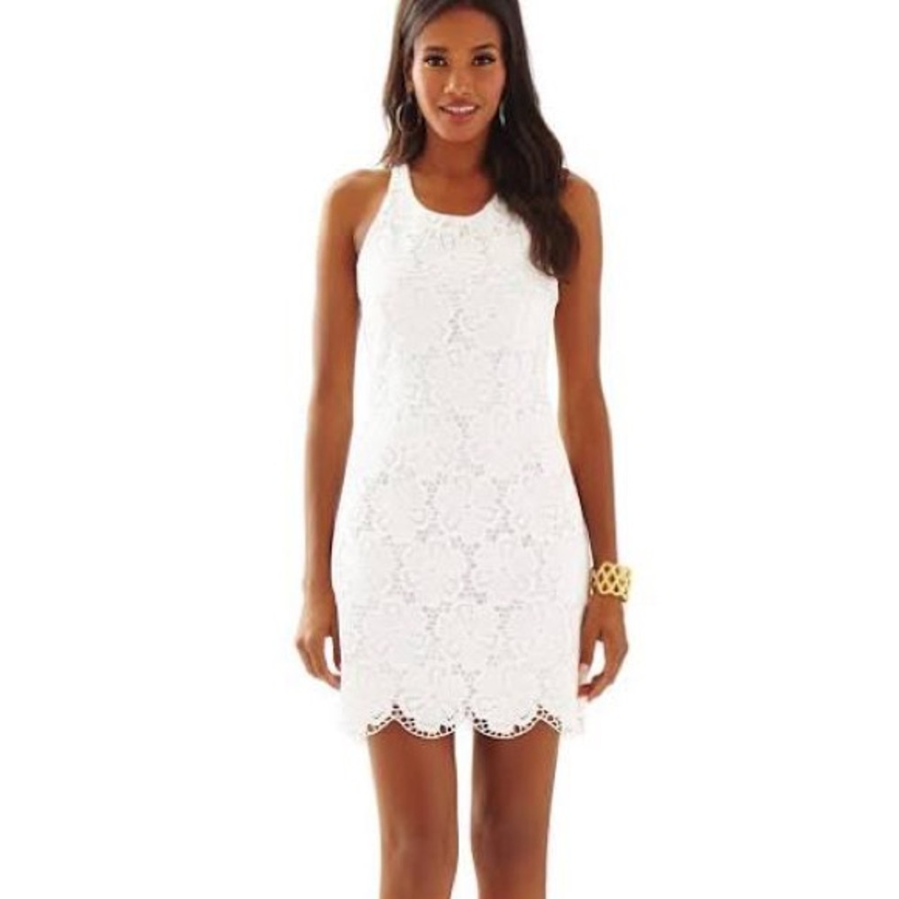 Lilly Pulitzer White Eyelet Dress